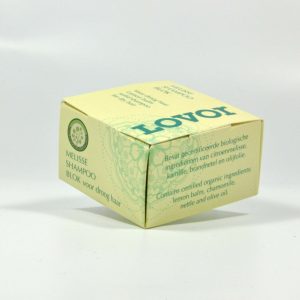 Shampoo blok voor droog haar